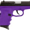 SCCY Industries CPX2CBPU CPX-2 Double Action 9mm 3.1" 10+1 Purp