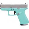 Buy GLOCK 43X 9MM ROBIN EGG BLUE SILVER PVD