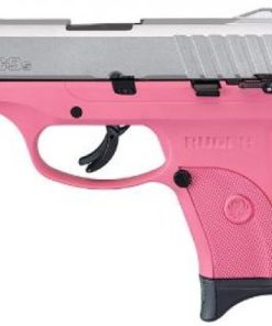 RUGER EC9S 9MM PINK FRAME SATIN ALUM SLIDE