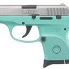 Ruger LCP .380 ACP Stainless Steel Turquoise Frame 6RD