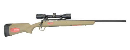 Buy Savage Axis II, Flat Dark Earth W/Scope, 6.5 Creedmoor 22" Sporter Barrel, Flat Dark Earth Polymer Stock, Banner 3x9x40 Scope, 4 Rd