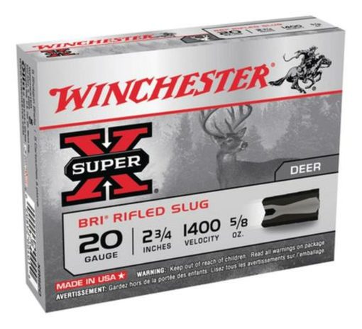 Buy Winchester Super-X BRI Sabot 20 Ga, 2.75", 5/8oz, Slug, 5rd/Box