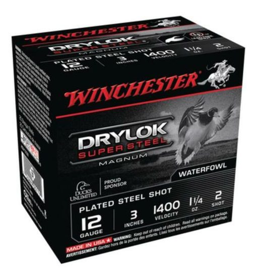 Buy Winchester Super-X Drylok Steel NT Mag Loads 12ga 3" 1-1/4oz 2Shot 25rd/Box