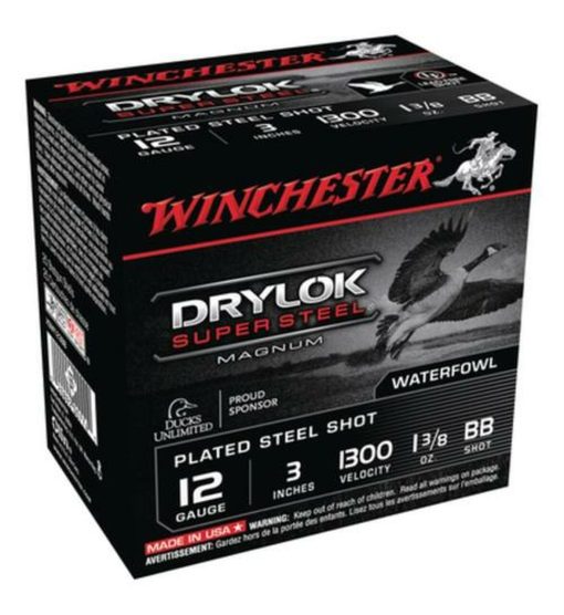 Buy Winchester Super-X Waterfowl Loads 12 Ga, 3", 1-3/8oz, BB Shot, 25rd/Box