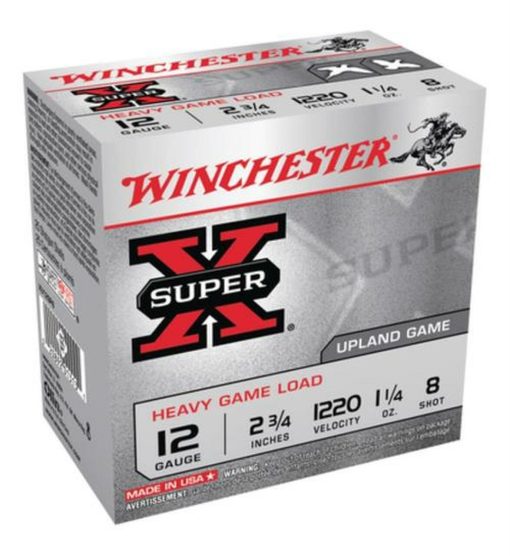 Buy Winchester Super X Heavy Field Loads 12 ga 2.75" 1.3 oz 8 Shot 25rd/Box