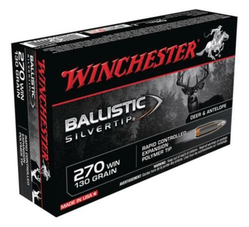 Buy Winchester Supreme 270 Win Ballistic Silvertip 130gr, 20rd Box