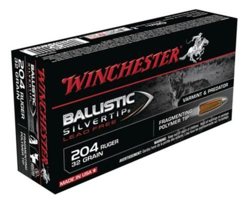 Buy Winchester Lead Free .204 Ruger 32 Grain Ballistic Silvertip