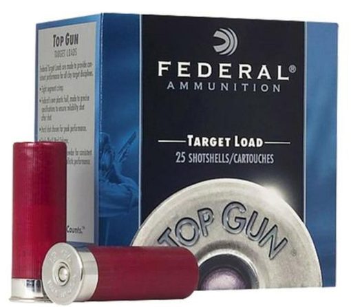 Buy Federal Top Gun Target 12 Ga, 2.75", 1-1/8oz, 9 Shot, 25rd/Box