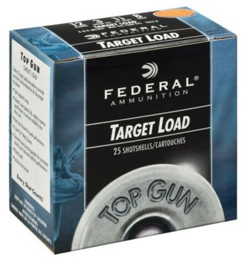 Buy Federal Top Gun Target 12 Ga, 2.75", 1oz, 8 Shot, 1250 FPS, 25rd/Box