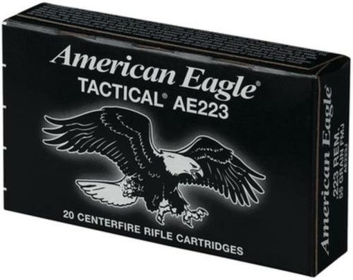 Buy Federal 223 AMMO AE TACTICAL, 55 GR. FMJ-BT 20rd Box 3240FPS