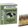 Buy Federal American Eagle 5.56x45mm NATO 62gr, Full Metal Jacket, 10rd Stripper Clips, 90rd/Box