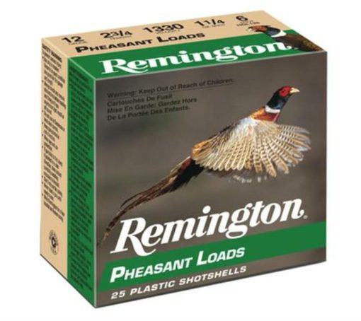 Buy Remington Pheasant 12 Gauge, 2.75 Inch, 1330 FPS, 1.25 Ounce, 7.5 Shot, 25rd/Box