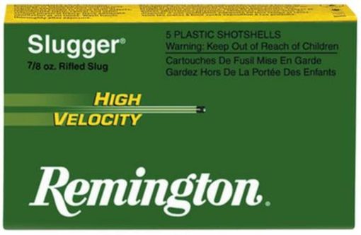 Buy Remington Slugger 12 Gauge, 3 Inch, 1800 FPS, .875 Ounce, Foster Slug, 5rd/Box