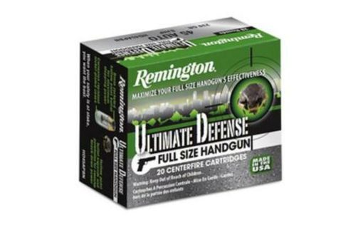 Buy Remington Ultimate Defense 9mm 147gr, Brass Jacket Hollow Point, 20rd Box