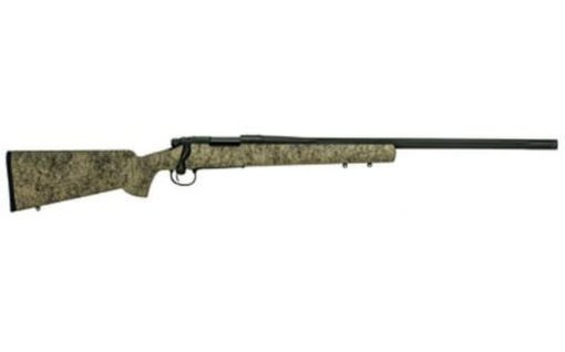 Buy Remington 700 Gen 2 6.5 Creedmoor, 24" 5-R Black Cerakote Fluted Barrel, Sand Color HS Stock, X-Mark Pro Trigger