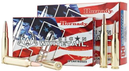 Buy Hornady American Whitetail .25-06 Remington 117gr, InterLock Boattail Spire Point 20rd Box