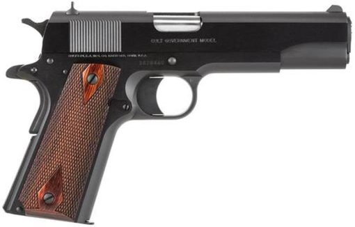 Buy Colt 1911 Government Series 1991, 45 ACP 5" Barrel, Matte Blue, Rosewood Grips, 7 Rd Mag