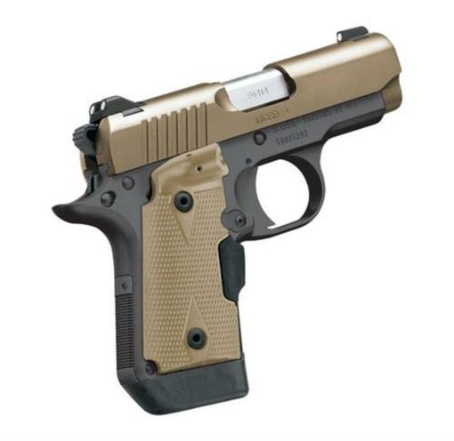 Buy Kimber Micro 9 Desert Tan Crimson Trace Laser Grip, 2 Mags 6/7 rd Mags