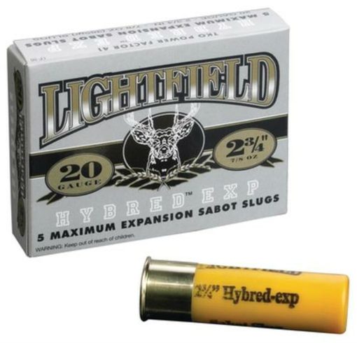 Buy Lightfield Hybrid Express 20 Ga, 2.75", 7/8oz, Slug Shot, 5rd/Box, 36 Box/Case