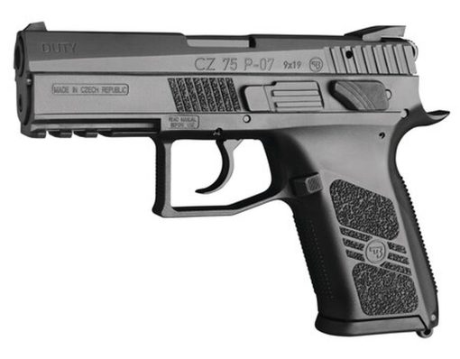 Buy CZ 75 P-07 Duty 9mm 3.8" Barrel, Black Polycoat Finish, 16 Rnd Mag