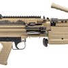 Buy FN M249S Para 5.56mm, 16" Chrome Lined Barrel, Flat Dark Earth, Rotating/Telescoping Metal Buttstock Assembly