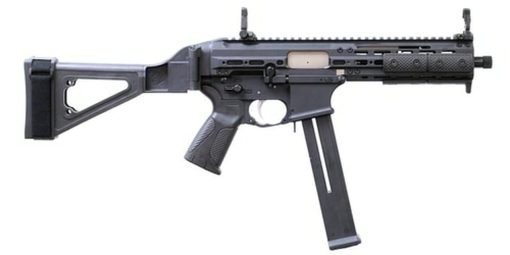 Buy LWRC SMG-45, Semi-auto, 45 ACP, 8.5" Barrel, Aluminum Frame, Black, SBT Brace, 25Rd, 2 Magazines