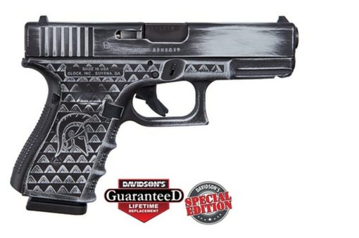 Buy Glock 19 Gen 4 Battleworn Apollo Stipple Cerakote Finish 9mm 4" Barrel 3x15rd Mags