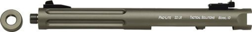 Buy Tactical Solutions Pac-Lite Ruger Mark I,II,III, 6" Fluted Matte OD Green Barrel 22LR