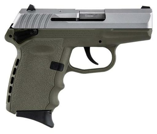 Buy SCCY CPX-1 Two Tone DAO 9mm 3.1" Barrel, Flat Dark Earth Poly Grip/Frame SS Slide, 10rd