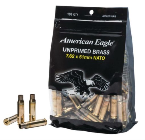 Buy Federal Ammunition Lake City Unprimed New Brass Cases 7.62x51mm