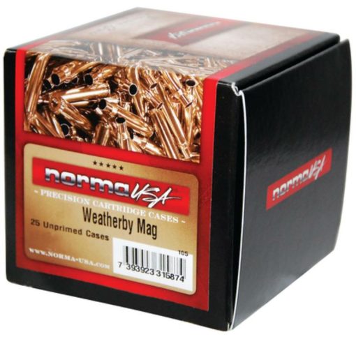 Buy Norma Ammunition Norma Weatherby Unprimed Brass Cases .240 Weatherby Magnum