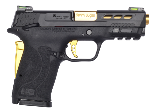 Buy Smith & Wesson Performance Center Shield EZ, Semi-automatic, Compact, 9mm, 3.8" Ported Barrel, Grip Safety,Hi-Viz Litewave Sights