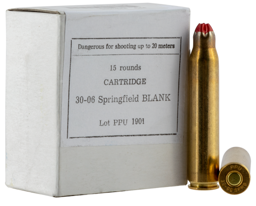 Buy PPU Blank Standard Case 30-06 Springfield, 15rd Box - Not Ammo, These Are Blanks