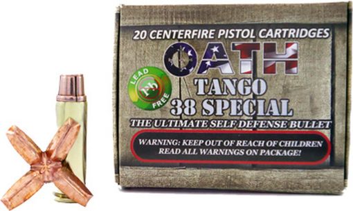 Buy Oath Tango .38 Special, 100 Gr, 20rd/Box