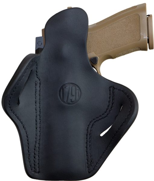 Buy 1791 BH2.4 Black Leather Outside Waistband Sig P320/Springfield XD-M/Walther PPQ, Right Hand