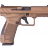 Buy Canik TP9DA DA/SA 9mm, 4.07" Match Barrel, Burnt Bronze, 2x18rd Mags