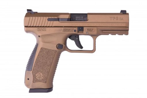 Buy Canik TP9DA DA/SA 9mm, 4.07" Match Barrel, Burnt Bronze, 2x18rd Mags