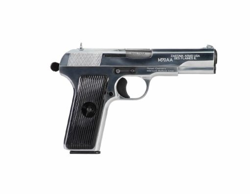 Buy Zastava M70AA Tokarev, Soviet TT Type 9mm, 4.5" Barrel, Chromed Finish, 8rd Mag