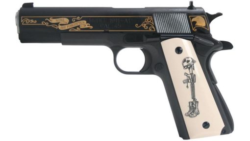 Buy Springfield 1911-A1 Battlefield Cross Limited Edition 45 ACP Ivory-style Grips Plus extra Springfield Grips