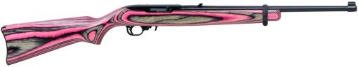 Buy Ruger 10/22 22LR Rifle, Pink and Black Laminated Stock