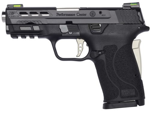 Buy Smith & Wesson Performance Center M&P 9 Shield EZ 9mm Pistol with Ported Barrel, Silver