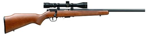 Buy Savage Model 93R17 GVXP 17 HMR Rifle with 3-9x40 Scope Walnut Stock Accutrigger