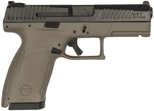 Buy CZ P-10 Compact Flat Dark Earth 9mm Pistol with Night Sights (2019)