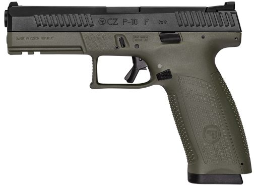 Buy CZ P-10 F OD Green 9mm Pistol, with Night Sights