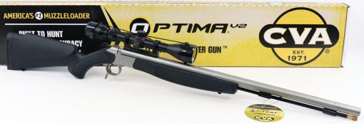 Buy CVA Optima V2 Scoped Package 50 Caliber Black Powder Rifle