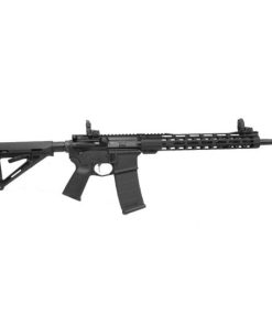 PSA 16" Mid-Length 5.56 NATO 1/7 Nitride 13.5" Lightweight M-Lok MOE EPT Rifle w/MBUS Sight Set