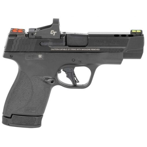 Smith & Wesson M&P9 Shield Plus 9mm 13rd 4" Ported Barrel w/ CT Red Dot - 13253