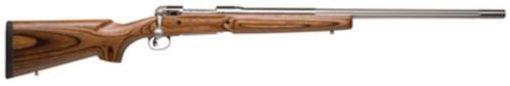 Buy Savage Model 12 Varminter Low Profile .223 Rem, 26" Stainless Steel Barrel, Laminate Stock, Det Box Mag, 9-1" Twist, 4rds