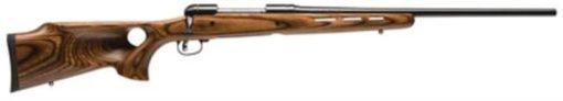 Buy Savage Model 11 Hunter Series .243 Winchester 22 Inch Barrel Satin Blue Finish Accutrigger Thumbhole Laminate Stock 4 Round