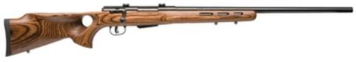 Buy Savage Model 25 Lightweight Varminter T .223 Remington 24 Inch Barrel Satin Blue Finish Detachable Box Magazine Brown Laminate Thumbhole Stock 4 Round